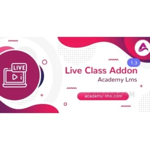 Academy LMS Zoom Live Streaming Class Addon