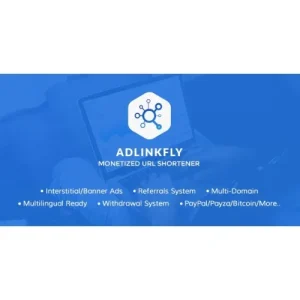 AdLinkFly – Monetized URL Shortener