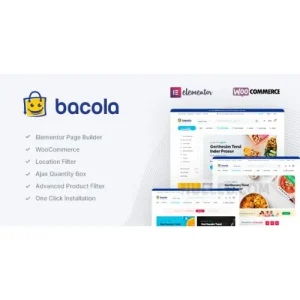 Bacola – Grocery Store and Food eCommerce Theme