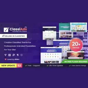 Classiads – Classified Ads WordPress Theme