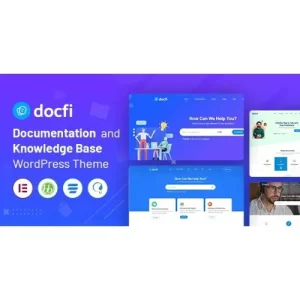 Docfi – Documentation and Knowledge Base WordPress Theme