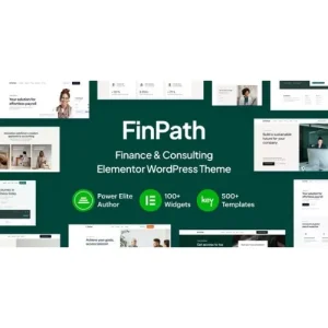 FinPath – Finance & Consulting Elementor WordPress Theme