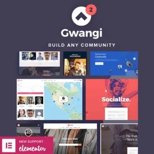 Gwangi – PRO Multi-Purpose Membership, Social Network & BuddyPress Community Theme