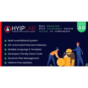 HYIPLAB – Complete HYIP Investment System