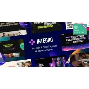 Integro — IT Services & Digital Agency WordPress Theme