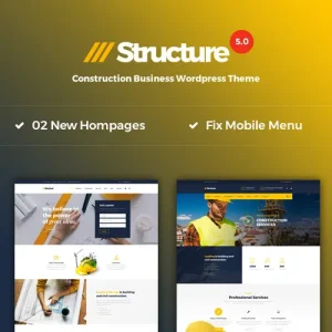 Structure – Construction WordPress Theme