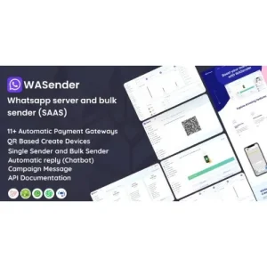 WASender – Whatsapp server and bulk sender (SAAS)