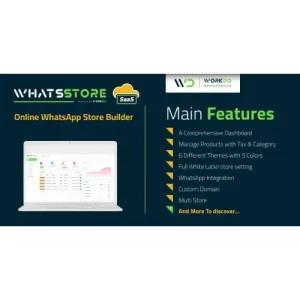 WhatsStore SaaS – Online WhatsApp Store Builder