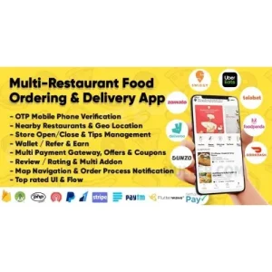 Eatggy – Multi Restaurant Food Ordering & Delivery Application | Restaurant Management