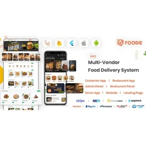 Foodie | UberEats Clone | Food Delivery App | Multiple Restaurant Food Delivery Flutter App