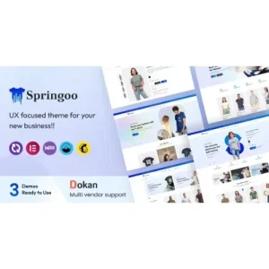 Springoo – Fashion & T-shirt WooCommerce WordPress Theme